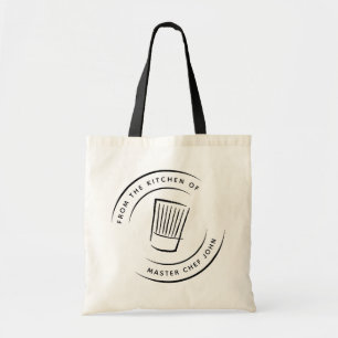 From the Kitchen of - Customisable Tall Chef Hat Tote Bag