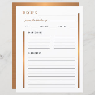 From the kitchen of elegant gold blank recipe