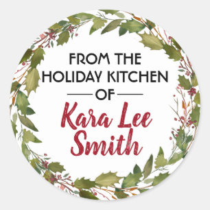 From the Kitchen of Holiday Baking Stickers