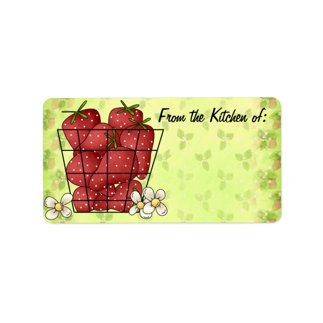 From the Kitchen of Labels (Front)