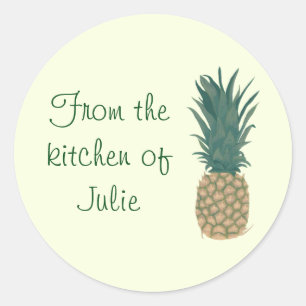 From the Kitchen of Pineapple Lid Stickers