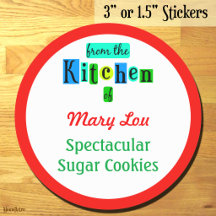 From the Kitchen of Red Green Baking Stickers