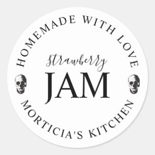From the Kitchen Of Skull Custom Round Sticker