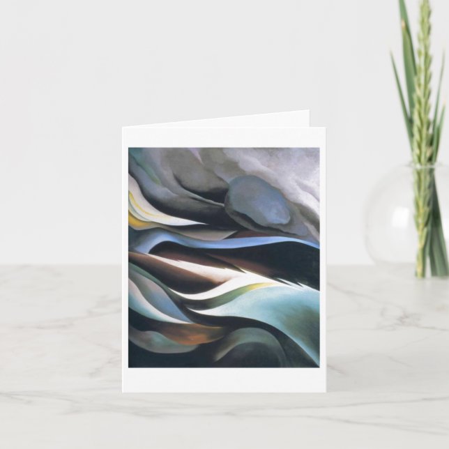 From the Lake by Georgia O'Keeffe,  Card (Front)