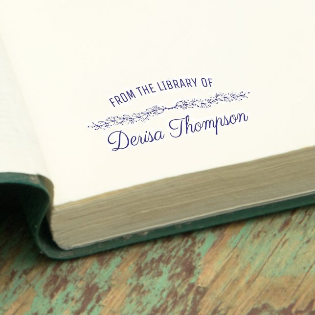 From the Librarians of Personalised Self-inking Stamp (From the Librarians of Personalized Self-inking Stamp)
