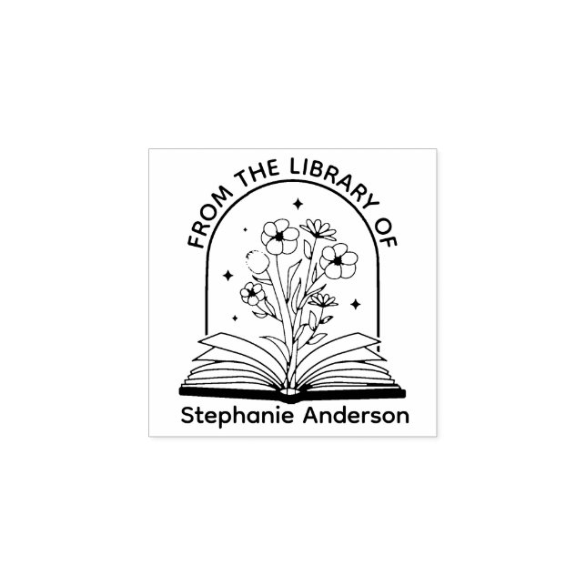From the Library of Bookplate Rubber Stamp (Imprint)