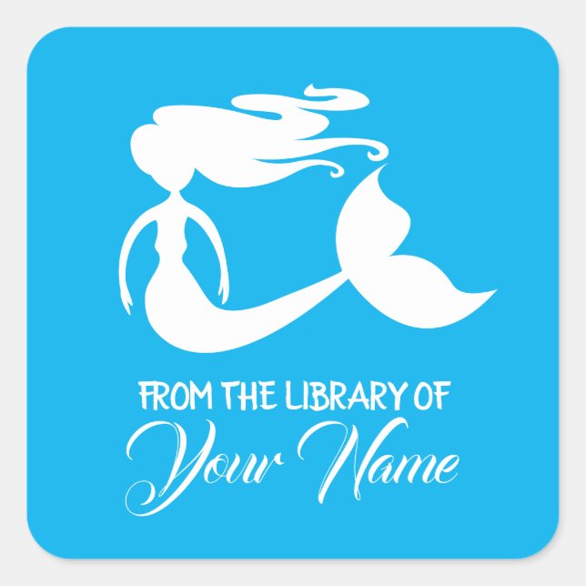 From the library of children's bookplate stickers (Front)