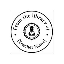 From The Library Of Ex Libris Graduation Teacher