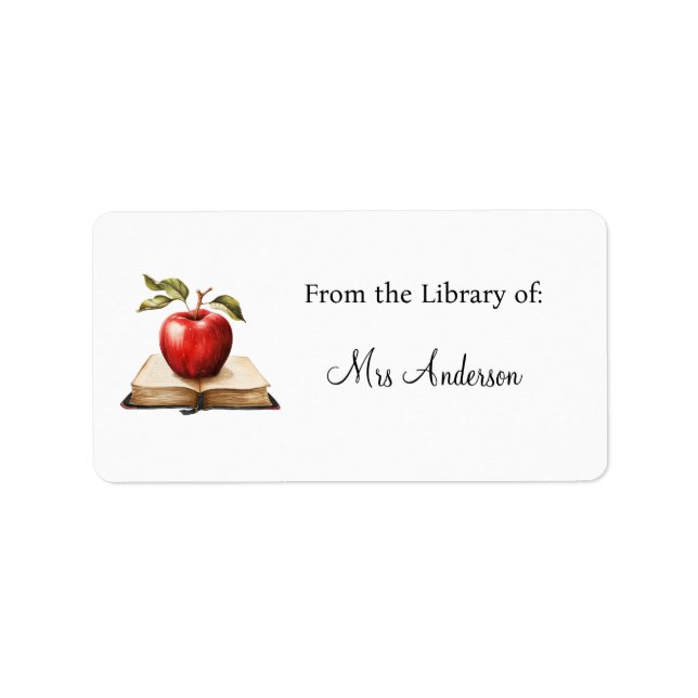 From the Library of Labels, Library Stickers (Front)