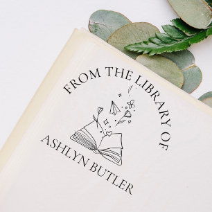 From the Library Of Rubber Stamp