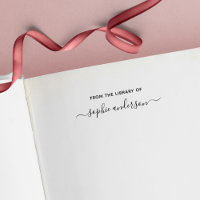 From The Library Of Trendy Script Name