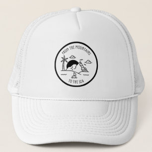 From the Mountains to the Sea Trucker Hat