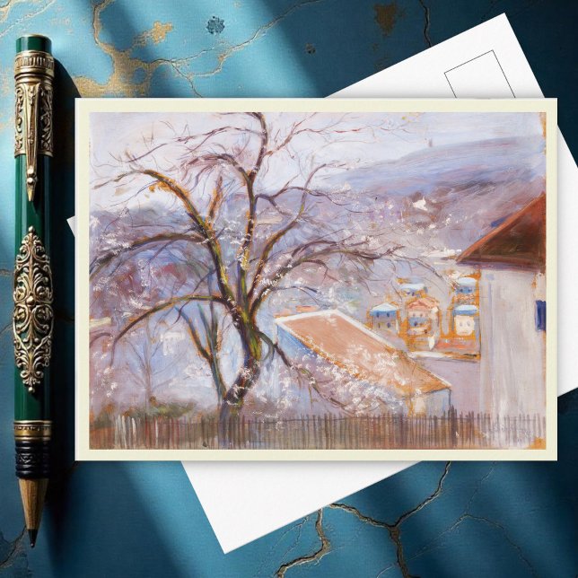 From the outskirts of Paris, Hugo Simberg Postcard (Creator Uploaded)