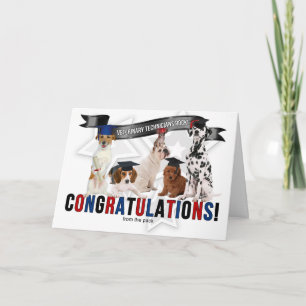 From the Pack Vet Tech Graduate Congratulations Card