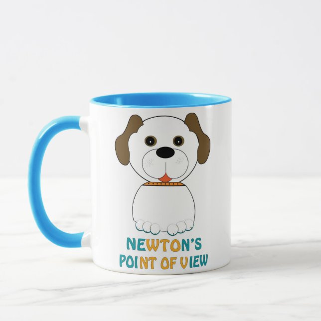 From the pages of Newton's Point of View Mug (Left)