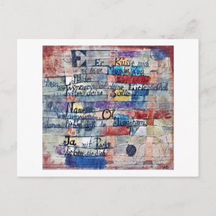 From the Song of Songs, Klee Postcard