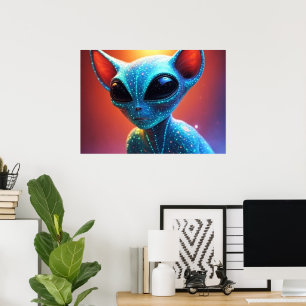 From The Star People AI Aliens  Poster