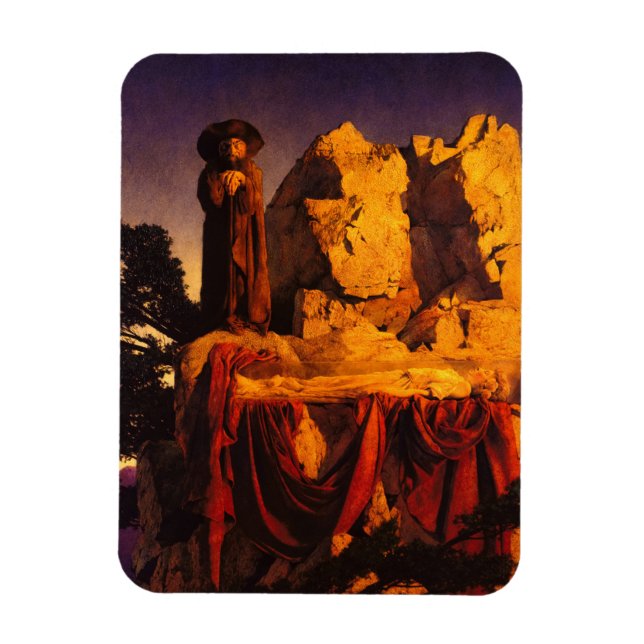 From the Story of Snow White, 1912 by Parrish Magnet (Vertical)