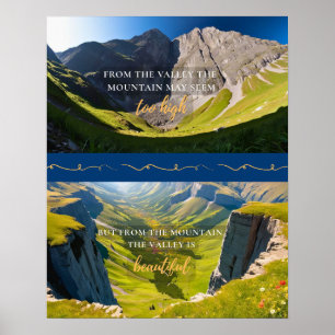 From the Valley to the Mountain Poster