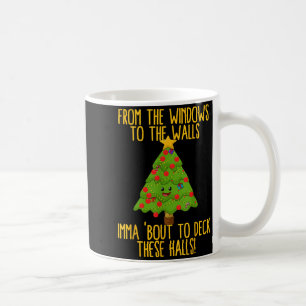 From The Window To The Wall Christmas Tree Em Xmas Coffee Mug