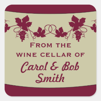 From the Wine Cellar of Stickers