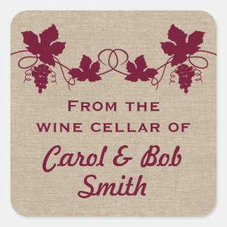 From the Wine Cellar of Stickers