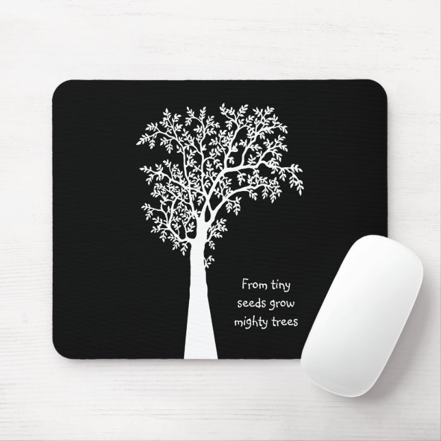From Tiny Seeds Grow Mighty Trees Awesome Teacher Mouse Pad (With Mouse)