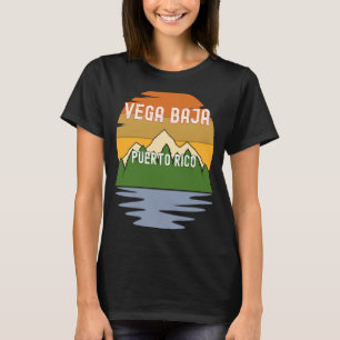 From Vega Baja Puerto Rico Vintage Sunset T-Shirt