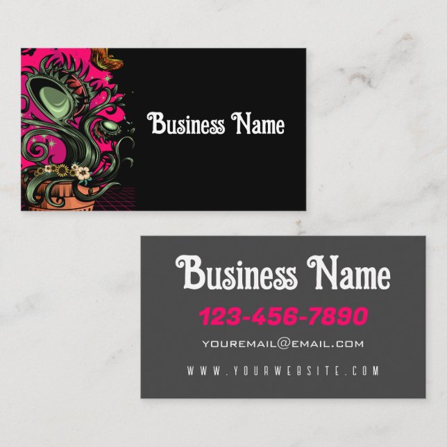 From Venus Business Card (Front/Back)