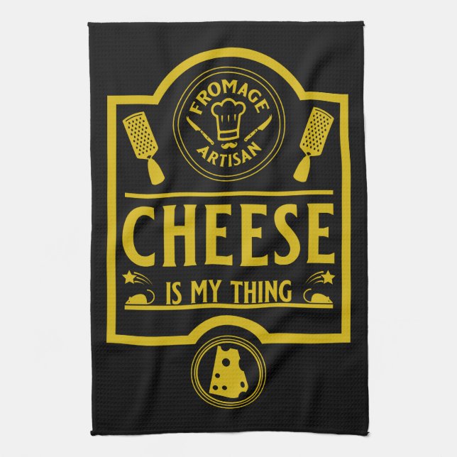 Fromage Artisan Tea Towel (Vertical)