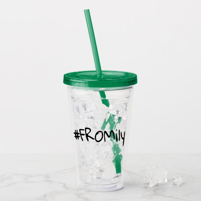 #FROMily From Fandom Korman Productions Podcast Acrylic Tumbler (Front Ice)