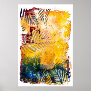 Fronds Tropical Poster