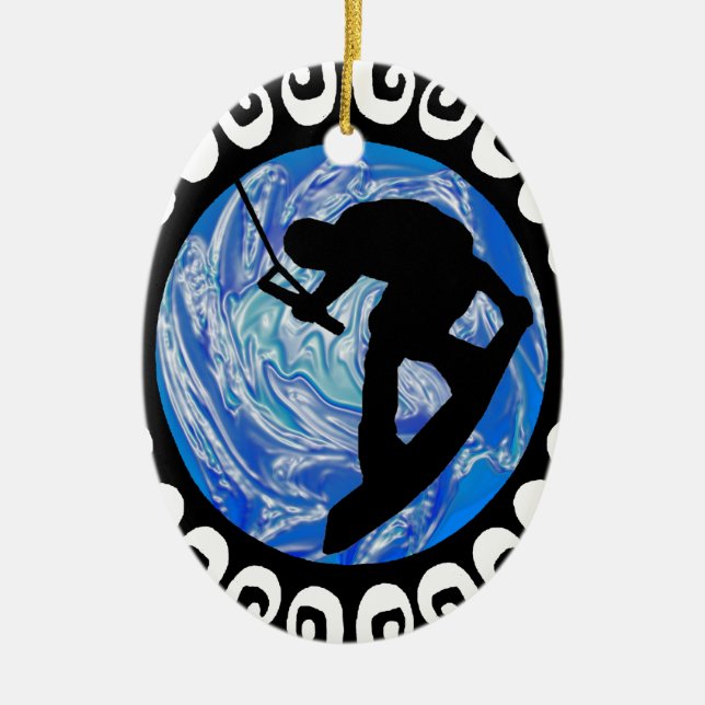 FRONT AND BACK CERAMIC ORNAMENT (Front)