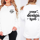 Front and Back Design Custom Logo Long Sleeved T-Shirt<br><div class="desc">Showcase your brand in style with this custom logo long-sleeved T-shirt, designed for both professionalism and comfort. Perfect for businesses, teams, or personal branding, this shirt features your custom logo prominently displayed on both the front and back. Whether you're outfitting your team or creating personalised apparel for your company, this...</div>
