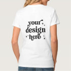 Front and Back Design Custom Logo Personalised