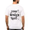 Front and Back Design Custom Logo Personalised 