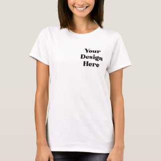Front and Back Design Custom Logo Personalised T-Shirt