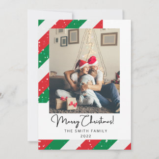 Front and Back Photo Christmas Card
