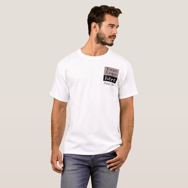 Front and Back Your Logo Event T-Shirt (Front Full)