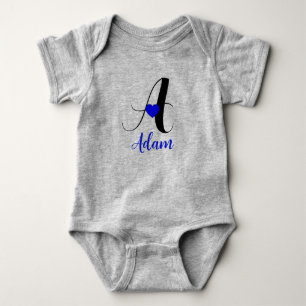 Front & Back Design - Personalised Infant Name Baby Bodysuit