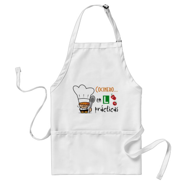 Front 'Cook...in Practice' Standard Apron (Front)