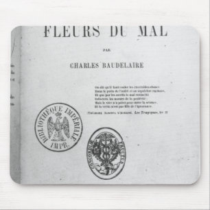 Front Cover, First Edition of 'Les Fleurs du Mouse Pad