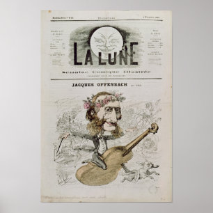 Front cover of 'La Lune' Poster