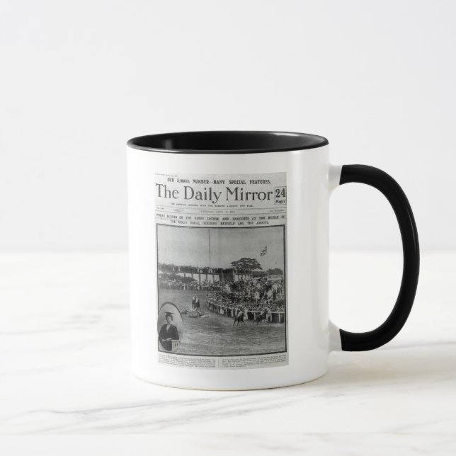 Front cover of 'The Daily Mirror' Mug (Right)