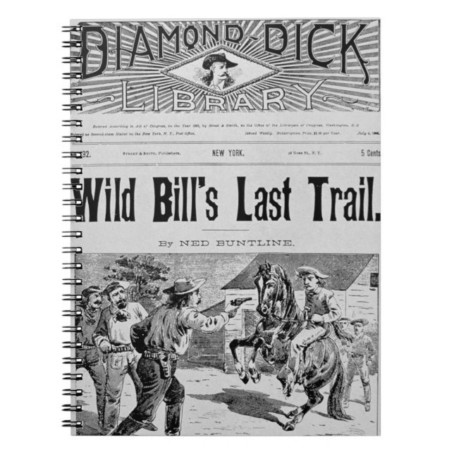 Front cover of 'Wild Bill's Last Trail', a Ned Bun Notebook (Front)