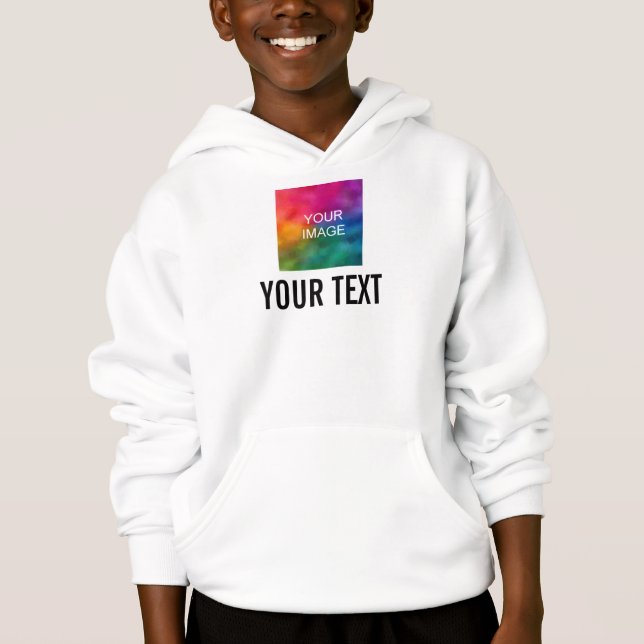 Front Design Add Image Text Here Template Kids (Front)