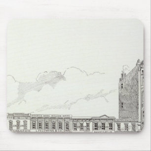 Front East side California and Sacramento Mouse Pad