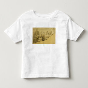 Front Elevation of the Great Temple of Aboo Simbel Toddler T-Shirt