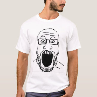 front facing soyjak   T-Shirt