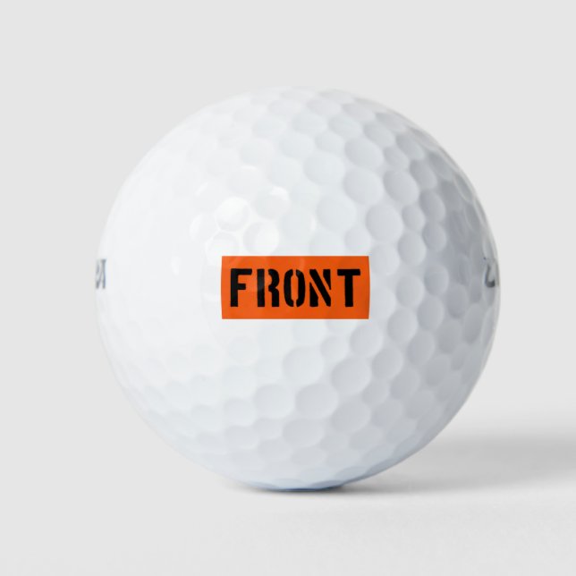 Front Golf Balls (Front)